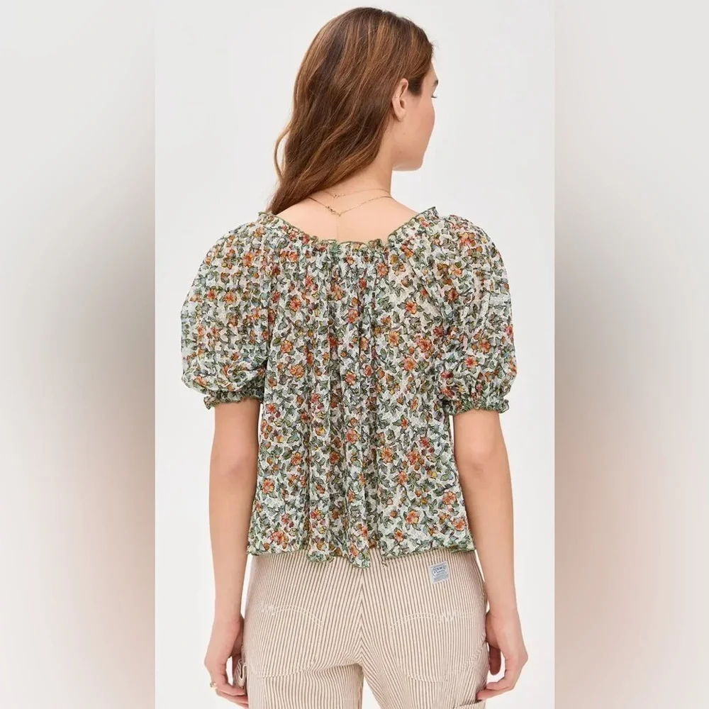 Free People Astra Peasant Top